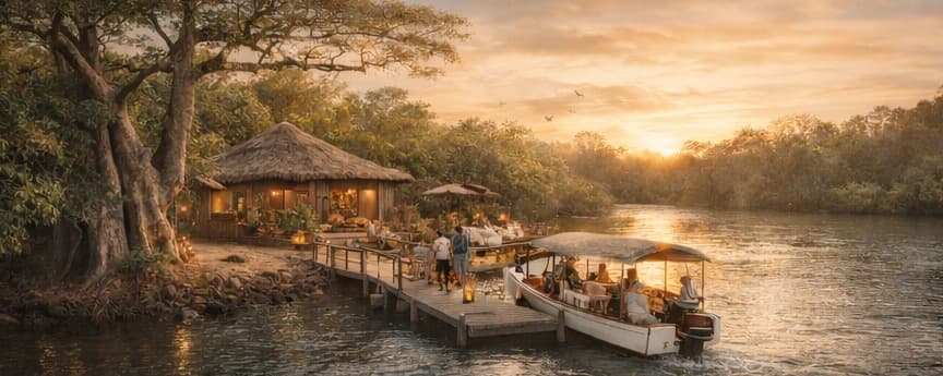 Sita Joyeh Baobab Island Resort on the River Gambia